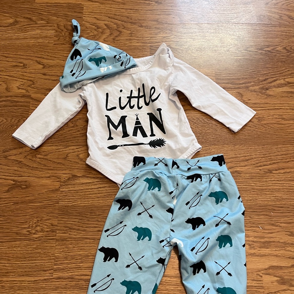 Cute baby boy outfit